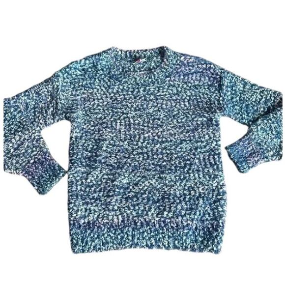 NWT Freshman Girls  Blue Girls Pullover Kids Popcorn Long Sleeve Sweater Small 7 - Picture 7 of 7